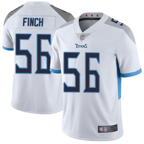 Tennessee Titans Limited White Men Sharif Finch Road Jersey NFL Football #56 Vapor Untouchable